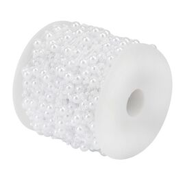 Гирлянда из бусин на леске, белая, 15 м, изображение 3 ᐒ купить на  ❤ Like7km.com.ua