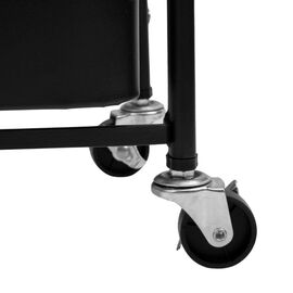 Этажерка металлическая "Пространство", черная, изображение 6 ᐒ купить на  ❤ Like7km.com.ua