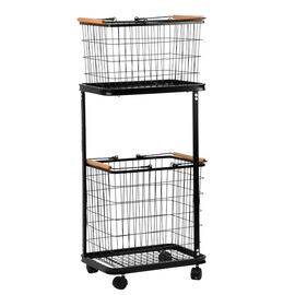 Этажерка металлическая "Гармония Порядка", черная, изображение 4 ᐒ купить на  ❤ Like7km.com.ua