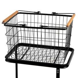 Этажерка металлическая "Гармония Порядка", черная, изображение 8 ᐒ купить на  ❤ Like7km.com.ua