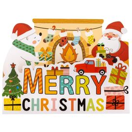 Серия открыток "Веселых праздников", 4 вида, изображение 5 ᐒ купить на  ❤ Like7km.com.ua