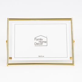 Фоторамка "Золотой акцент" 20,5*15,5 см Family Home Decor ᐒ купить на  ❤ Like7km.com.ua