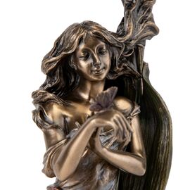 Подсвечник "Девушка с бабочкой" (36 см)  VERONESE, изображение 4 ᐒ купить на  ❤ Like7km.com.ua