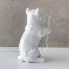 Лампа "Белый тигр", белая, изображение 2 ᐒ купить на  ❤ Like7km.com.ua