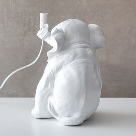 Лампа "Белый слон", белая, изображение 2 ᐒ купить на  ❤ Like7km.com.ua