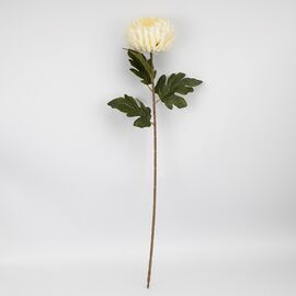 Искусственная хризантема, кремовая, 72 см, изображение 4 ᐒ купить на  ❤ Like7km.com.ua