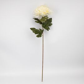 Искусственная хризантема, кремовая, 76 см, изображение 4 ᐒ купить на  ❤ Like7km.com.ua