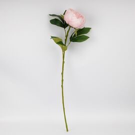 Искусственный пион, нежно-розовый, 70 см, изображение 4 ᐒ купить на  ❤ Like7km.com.ua