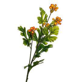 Ветвь калины с красно-желтым ягодами  искусственная, изображение 2 ᐒ купить на  ❤ Like7km.com.ua