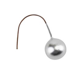 Набор декоративных ягодок "Жемчуг", серебряный, 200 шт, 6,5 см 4SEASONS, изображение 2 ᐒ купить на  ❤ Like7km.com.ua