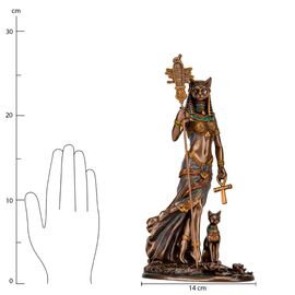 Статуэтка "Бастет – египетская богиня", 31 см VERONESE, изображение 7 ᐒ купить на  ❤ Like7km.com.ua