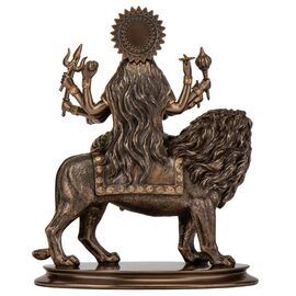 Статуэтка "Богиня Дурга на льве", 27 см VERONESE, изображение 5 ᐒ купить на  ❤ Like7km.com.ua