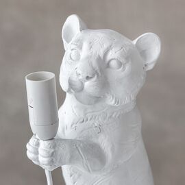 Лампа "Белый тигр", белая, изображение 3 ᐒ купить на  ❤ Like7km.com.ua