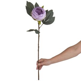 Веточка пионов, сиреневая, 66 см, изображение 2 ᐒ купить на  ❤ Like7km.com.ua