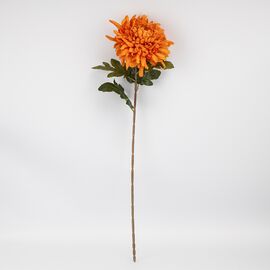 Искусственная хризантема, оранжевая, 77 см, изображение 4 ᐒ купить на  ❤ Like7km.com.ua
