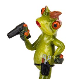 Статуэтка "Жабка - Парикмахер", 17 см, изображение 2 ᐒ купить на  ❤ Like7km.com.ua