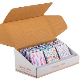 Косметическое зеркальце "Цветные перья", 9 см, изображение 3 ᐒ купить на  ❤ Like7km.com.ua