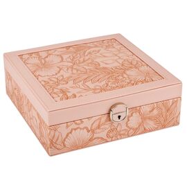 Шкатулка для украшений "Цветущий сад", розовая, 25 см, изображение 2 ᐒ купить на  ❤ Like7km.com.ua