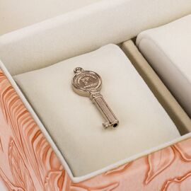 Шкатулка для украшений "Цветущий сад", розовая, 25 см, изображение 5 ᐒ купить на  ❤ Like7km.com.ua