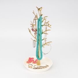 Настольная подставка для украшений "Золотые ветви", 32,5 см Family Home Decor, изображение 2 ᐒ купить на  ❤ Like7km.com.ua