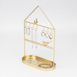 Настольная подставка для украшений "Золотой домик", 29,5 см Family Home Decor, изображение 2 ᐒ купить на  ❤ Like7km.com.ua