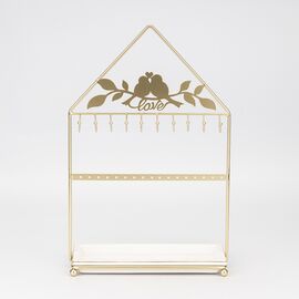 Настольная подставка для украшений "Домик с птичками", 36,5 см Family Home Decor, изображение 3 ᐒ купить на  ❤ Like7km.com.ua