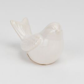 Фигурка "Птичка", белая, 11 см, изображение 2 ᐒ купить на  ❤ Like7km.com.ua