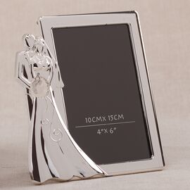 УЦЕНКА Фоторамка "Молодожены" (16*17 см) (Потертости, слезает краска, трещины на напылении), изображение 3 ᐒ купить на  ❤ Like7km.com.ua