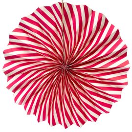 Набор з 6 бумажных вееров , малиновый, изображение 2 ᐒ купить на  ❤ Like7km.com.ua
