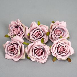 Головка розы 4 см. *Рандомный выбор цвета, изображение 2 ᐒ купить на  ❤ Like7km.com.ua