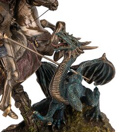 Статуэтка "Святой Георгий Победоносец", 25 см VERONESE, изображение 3 ᐒ купить на  ❤ Like7km.com.ua