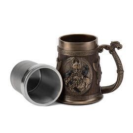 Пивной бокал "Викинг", 600 мл, 14,5 см VERONESE, изображение 5 ᐒ купить на  ❤ Like7km.com.ua