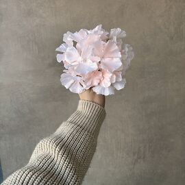 Головка гортензии, кремовая, 16 см, изображение 4 ᐒ купить на  ❤ Like7km.com.ua