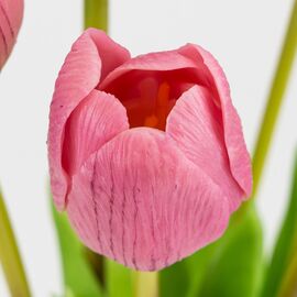 Букет латексных тюльпанов, 7 бутонов, розовый, 48 см, изображение 3 ᐒ купить на  ❤ Like7km.com.ua