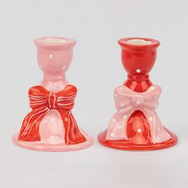 Подсвечник "Бантик", 10,7 см ᐒ купить на  ❤ Like7km.com.ua
