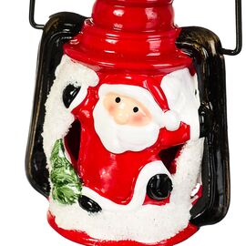 Фигурка "Фонарик с Дедом Морозом и ёлкой", изображение 2 ᐒ купить на  ❤ Like7km.com.ua