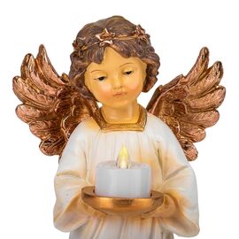 Статуэтка с подсветкой "Ангел со свечой", 23,5 см * Рандомный выбор дизайна, изображение 3 ᐒ купить на  ❤ Like7km.com.ua