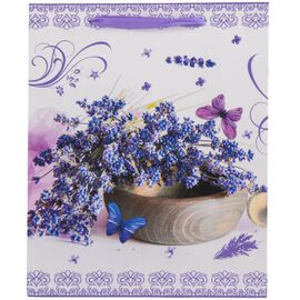 Подарочный пакет "Лавандовый натюрморт", 18*23 см, изображение 2 ᐒ купить на  ❤ Like7km.com.ua