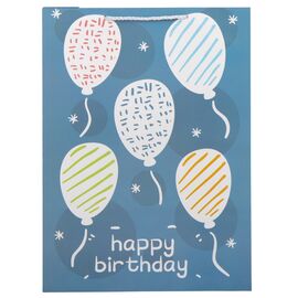 Подарочный пакет "Birthday", 31*42 см * Рандомный выбор дизайна, изображение 3 ᐒ купить на  ❤ Like7km.com.ua