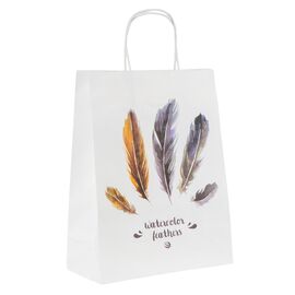 Подарочный пакет "Магия пера", 24,5*31 см * Рандомный выбор дизайна, изображение 3 ᐒ купить на  ❤ Like7km.com.ua