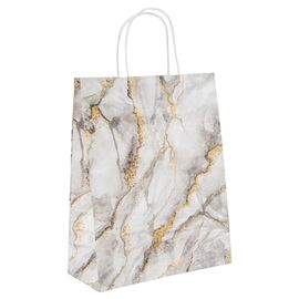 Подарочный пакет "Мрамор", 24*30,5 см * Рандомный выбор дизайна, изображение 4 ᐒ купить на  ❤ Like7km.com.ua