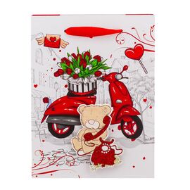 Подарочный пакет "Любовь в деталях", 18*24 см * Рандомный выбор дизайна, изображение 5 ᐒ купить на  ❤ Like7km.com.ua