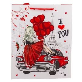 Подарочный пакет "Любовь в деталях", 26*32 см * Рандомный выбор дизайна, изображение 4 ᐒ купить на  ❤ Like7km.com.ua