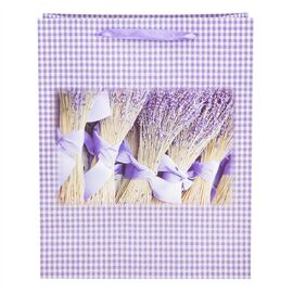 Подарочный пакет "Лаванда", 32*26*12 см, изображение 5 ᐒ купить на  ❤ Like7km.com.ua