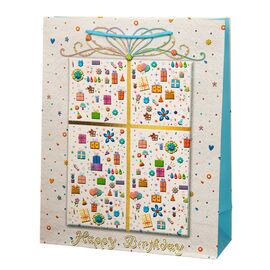 Подарочный пакет "All the best" 31 * 12 * 40, изображение 2 ᐒ купить на  ❤ Like7km.com.ua