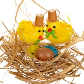 Декор Гнездо с цыплятами, изображение 2 ᐒ купить на  ❤ Like7km.com.ua