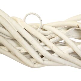 Венок подвесной из лозы "Объёмное сердце" 29*29 см, изображение 2 ᐒ купить на  ❤ Like7km.com.ua