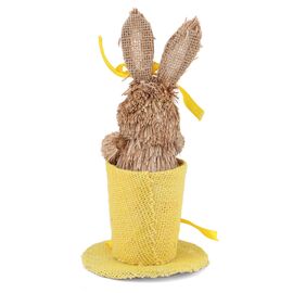 Крольчиха в желтой шляпке, 21 см, изображение 3 ᐒ купить на  ❤ Like7km.com.ua