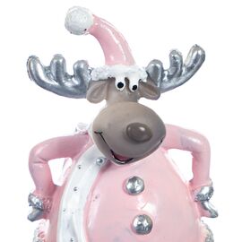 Фигурка "Олень в розовом", изображение 2 ᐒ купить на  ❤ Like7km.com.ua