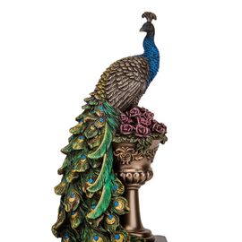 Статуэтка "Павлин" (33.5см) VERONESE, изображение 2 ᐒ купить на  ❤ Like7km.com.ua